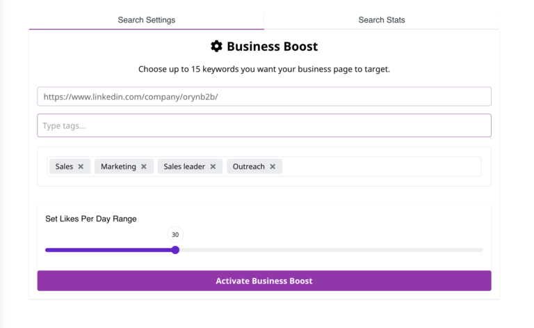 Lead Generation and Revenue Growth Tool Oryn